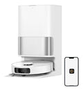 Ultra L40 A Robot appareil de nettoyage et laveur possedant vidage automatique de la poussiere ainsi que double systeme antinuds aspiration de 24 000 Pa levage de serpillieres a 105 mm base multifonction nett