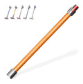 pour Tube Telescopique V7 V8 V10 V11 V15 Telescopique Degagement Rapide Manche pour Aspirateur Tube Rallonge Accessoire 72CM Orange