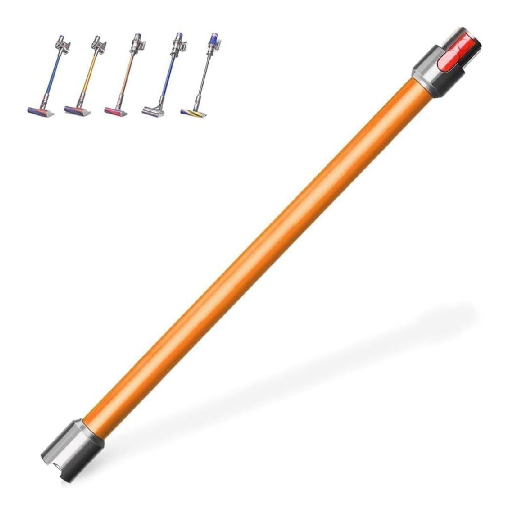 pour Tube Telescopique V7 V8 V10 V11 V15 Telescopique Degagement Rapide Manche pour Aspirateur Tube Rallonge Accessoire 72CM Orange
