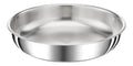 Ingenio Poele Preference Acier Inoxydable Induction 24 cm Poele et casserole induction empilable avec poignee amovible brevetee destine a gain du place et preparation culinaire polyvalente au four