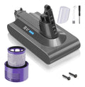 Batterie Waitley destine a V10 SV12 6000mAh possedant 1 Filtre Pour V10 Animal Absolute Motorhead Fluffy et Total Clean accumulateur Liion 6000mAh possedant filtre ainsi que securite integree