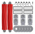 26 Accessoires destine a Roborock 35A/ 35S/ 798/ 598 Aspirateur Robot 6 Sacs a poussiere 6 Serpillieres 6 Brosse laterale 4 Filtre Filtre a haute efficacite pour les particules aeriennes 2 Brosse Principale